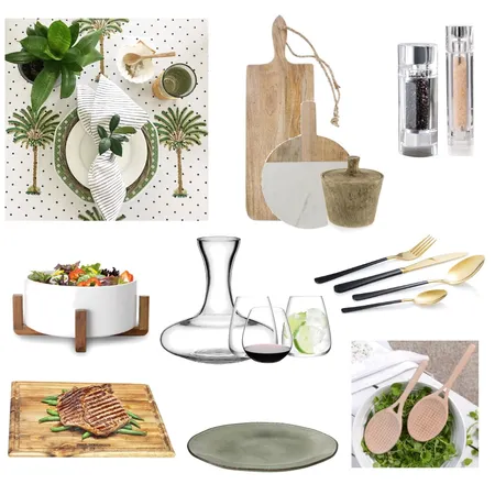 christmas table setting Interior Design Mood Board by NotaPrettyPenny on Style Sourcebook