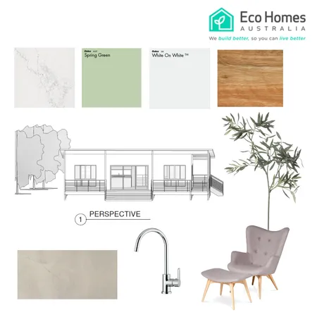 Eco Homes Off- Grid Granny Flat Interior Design Mood Board by mooloolaba_lifestyle on Style Sourcebook