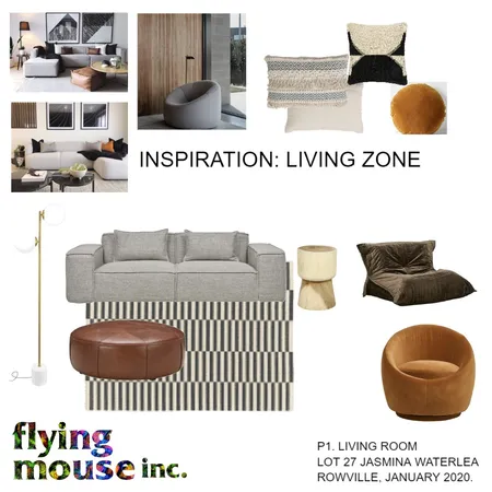 Jasmina Living 2 Interior Design Mood Board by Flyingmouse inc on Style Sourcebook