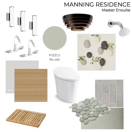 Manning Residence: Ensuite Interior Design Mood Board by dieci.design on Style Sourcebook