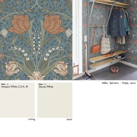 Wallpaper / Paint Interior Design Mood Board by WillowandFern on Style Sourcebook