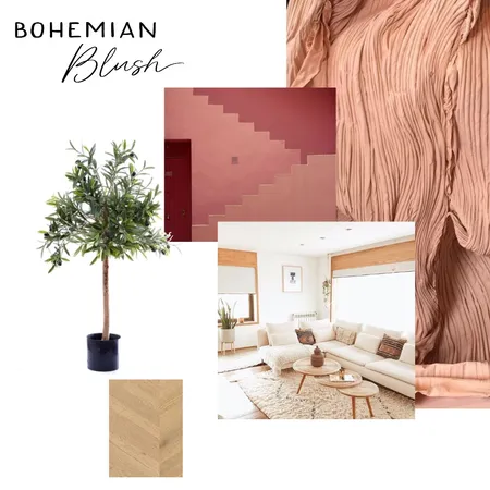 Boho Blush Interior Design Mood Board by kaylenemorris on Style Sourcebook