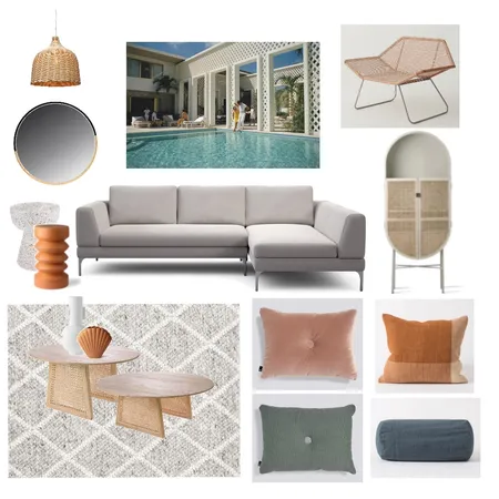 MM - Living room Interior Design Mood Board by Candice Michell Creative on Style Sourcebook