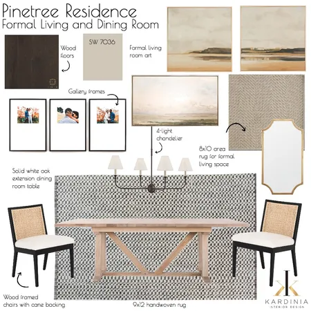 Pinetree Residence - Formal Living and Dining Room Interior Design Mood Board by kardiniainteriordesign on Style Sourcebook
