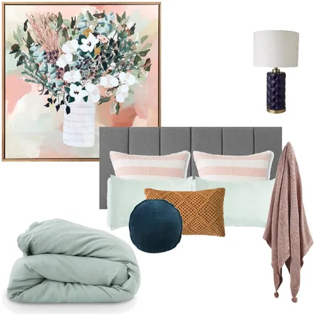 Fallon - Master Bedroom v2 Interior Design Mood Board by Holm & Wood. on Style Sourcebook