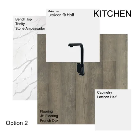 Kitchen Option 2 Richard street Interior Design Mood Board by Urban Habitat on Style Sourcebook