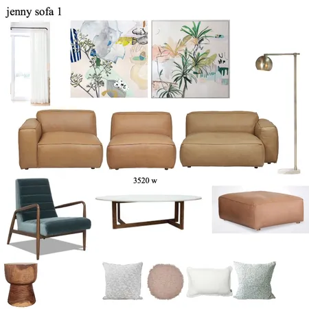 jenny sofa Interior Design Mood Board by The Secret Room on Style Sourcebook