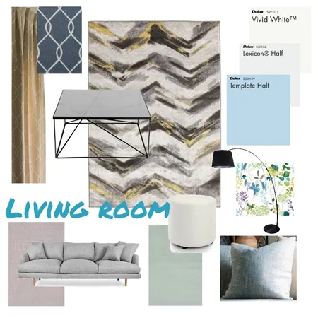 Living Room Interior Design Mood Board by SamiG347 on Style Sourcebook