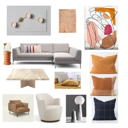 MM - Living room insp Interior Design Mood Board by Candice Michell Creative on Style Sourcebook