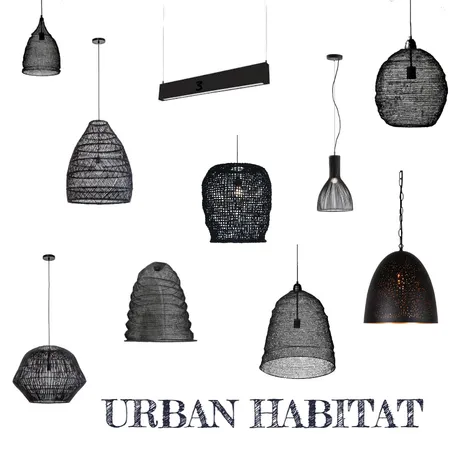 LIGHTING Interior Design Mood Board by Urban Habitat on Style Sourcebook