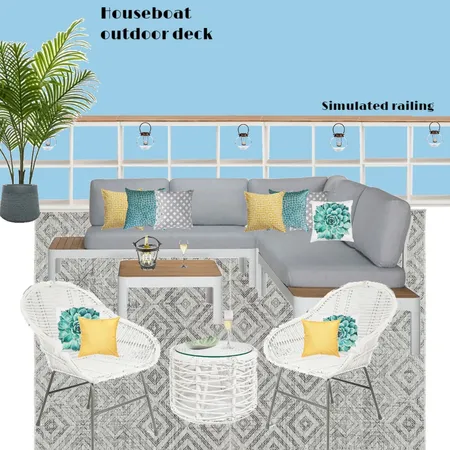 Outdoor Deck Interior Design Mood Board by Jo Laidlow on Style Sourcebook