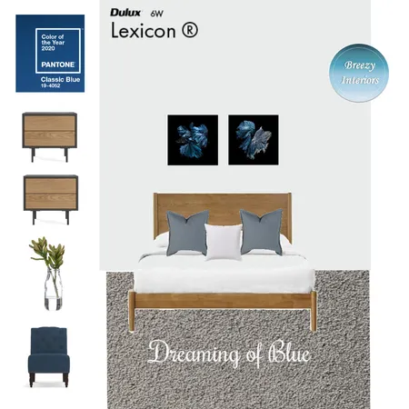Dreaming of blue Interior Design Mood Board by Breezy Interiors on Style Sourcebook
