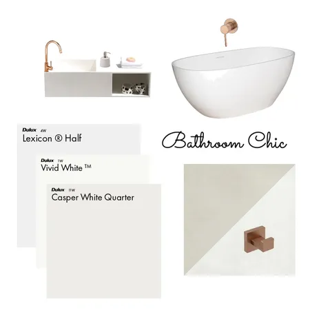 Bathroom Chic Interior Design Mood Board by Kait22 on Style Sourcebook