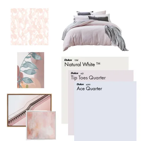 Pink bedroom Interior Design Mood Board by Kait22 on Style Sourcebook