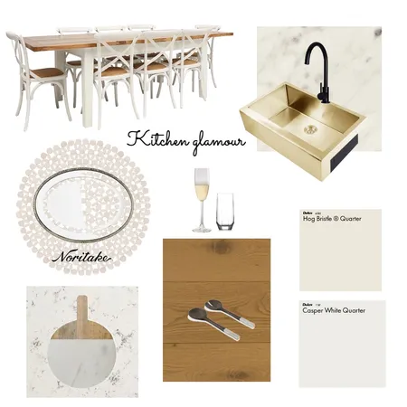 Kitchen Glamour Interior Design Mood Board by Kait22 on Style Sourcebook