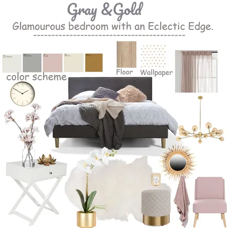 bedroom Interior Design Mood Board by Rasha94 on Style Sourcebook