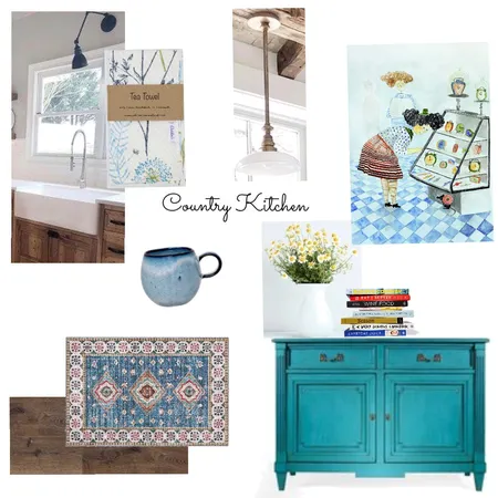 Country kitchen Interior Design Mood Board by Theodora on Style Sourcebook