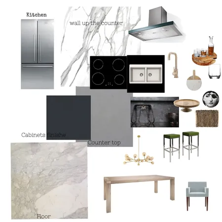 01 Kitchen Interior Design Mood Board by KayceeChen on Style Sourcebook