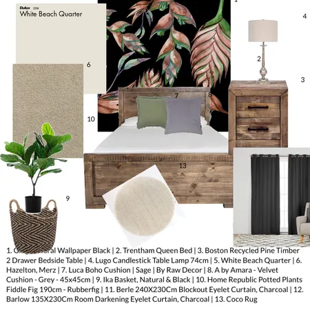 Bedroom master Interior Design Mood Board by Janis on Style Sourcebook
