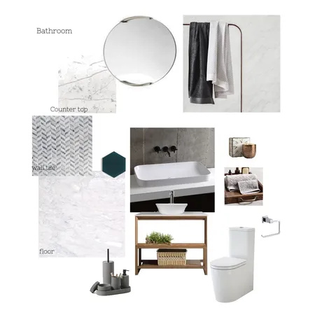 04 Bath room Interior Design Mood Board by KayceeChen on Style Sourcebook