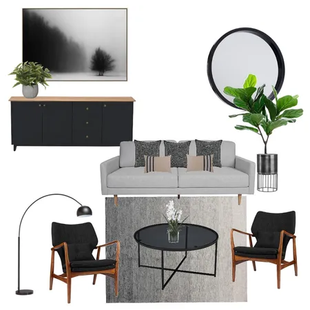 Moody modern contemporary Interior Design Mood Board by Simplestyling on Style Sourcebook