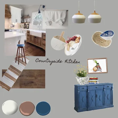 Country Kitchen Interior Design Mood Board by Theodora on Style Sourcebook