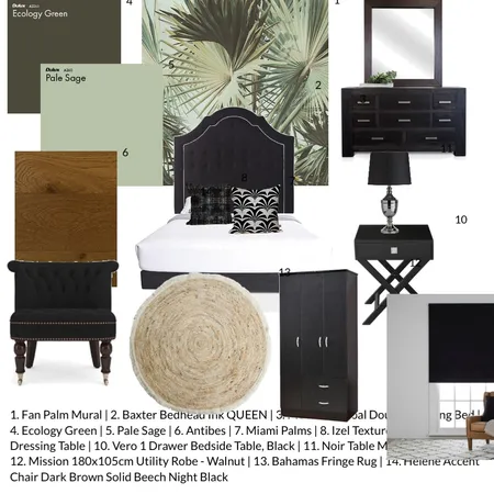 Bedroom 2 Interior Design Mood Board by Janis on Style Sourcebook