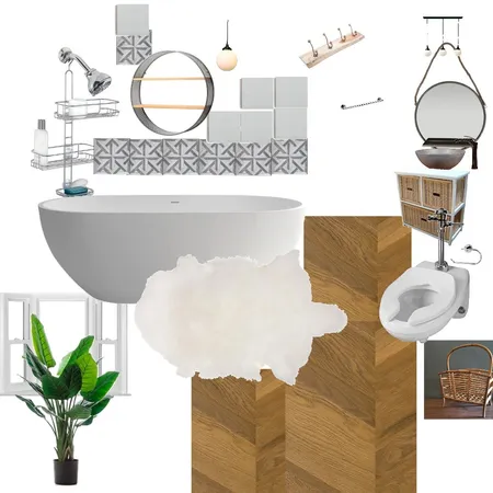 Scandinavian Bathroom Interior Design Mood Board by OlgaL on Style Sourcebook