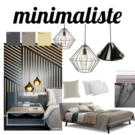 minimalist bedroom Interior Design Mood Board by by_fella on Style Sourcebook