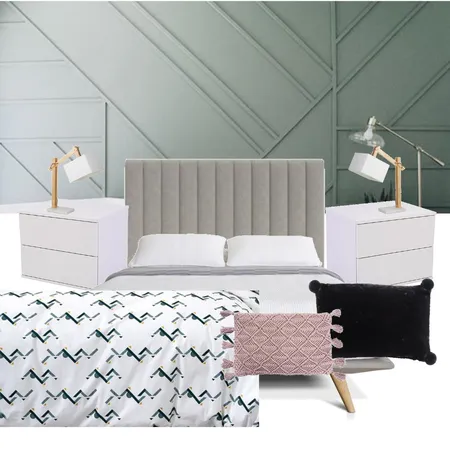 Bedroom 1 Interior Design Mood Board by charlotte9312 on Style Sourcebook