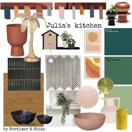 Julia's Kitchen Interior Design Mood Board by mortimerandwhite on Style Sourcebook