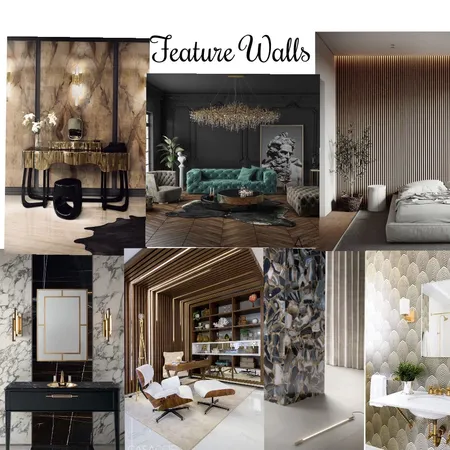 Feature walls Interior Design Mood Board by Sumi on Style Sourcebook
