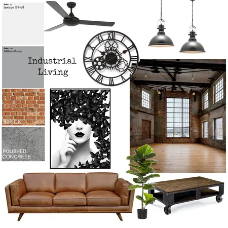 Industrial Interior Design Mood Board by Jodes75 on Style Sourcebook