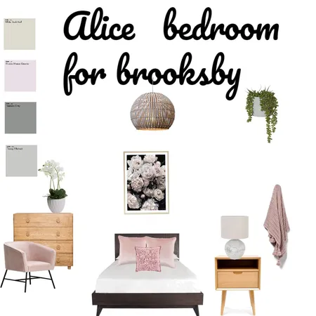 alice room Brooksby Interior Design Mood Board by Charlottehilton on Style Sourcebook