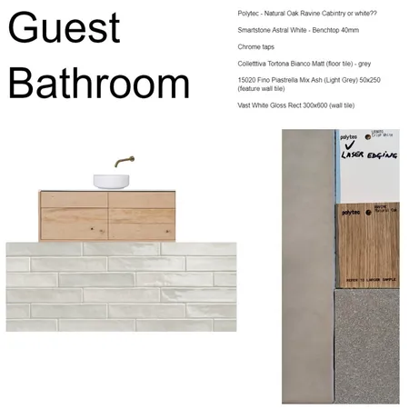 Guest Bathroom Interior Design Mood Board by akmutton on Style Sourcebook