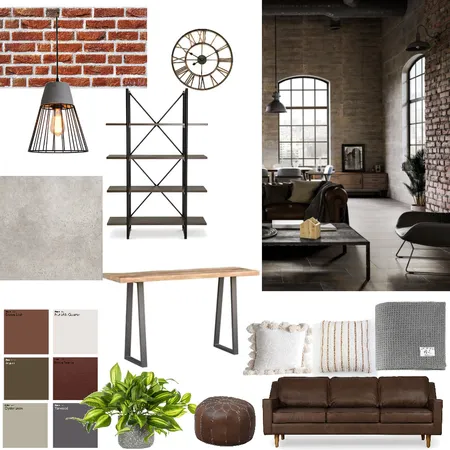 industrial Interior Design Mood Board by Fuiripo on Style Sourcebook