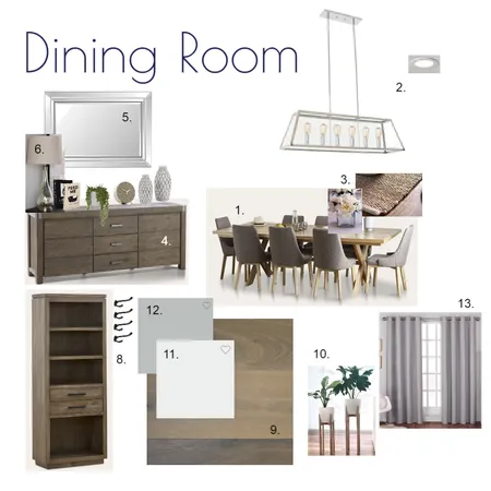 Dining Room Interior Design Mood Board by rayleneramien on Style Sourcebook