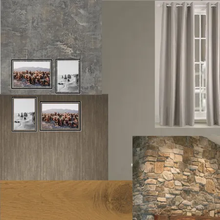 Home lounge feature wall (choose 1 of 2 wallpapers) Interior Design Mood Board by Lorin on Style Sourcebook