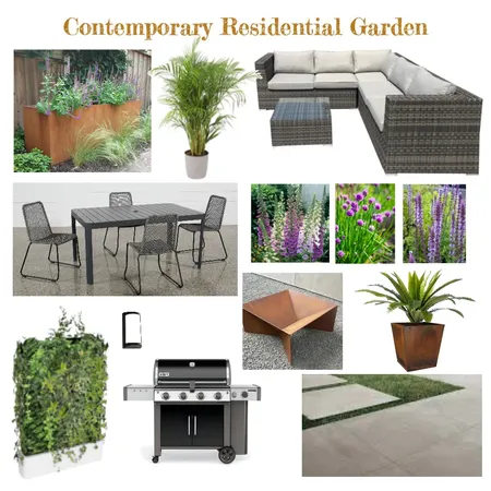 Residential Garden Interior Design Mood Board by Paloma on Style Sourcebook