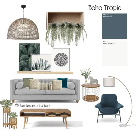 Tropic Interior Design Mood Board by Maygn Jamieson on Style Sourcebook