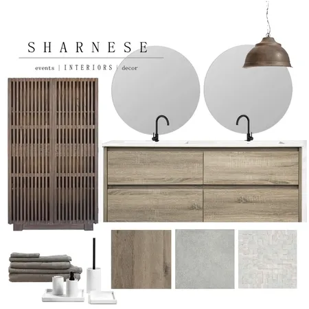 Earthy Bathroom Interior Design Mood Board by jadec design on Style Sourcebook
