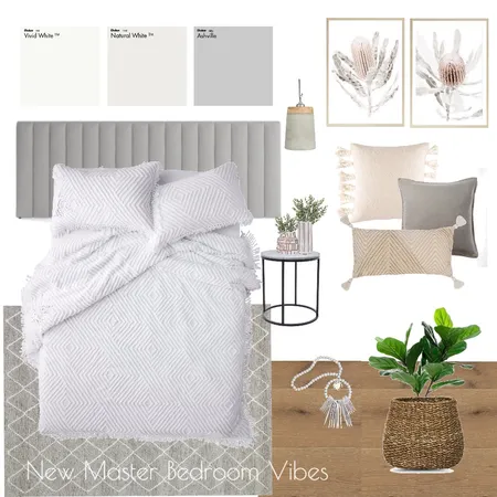 Master Bed Vibes Interior Design Mood Board by AnnabelFoster on Style Sourcebook