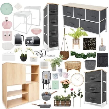 Kmart new 4 Interior Design Mood Board by Thediydecorator on Style Sourcebook