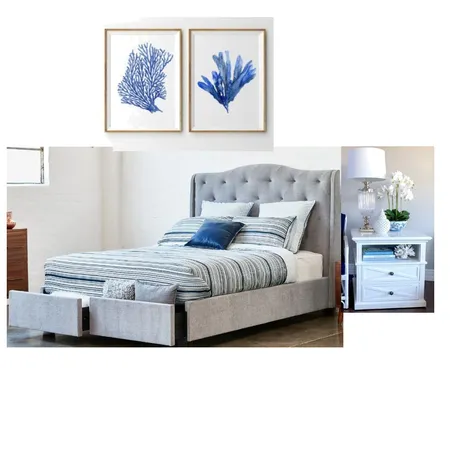 LUX COASTAL BEDROOM – NATURAL ACCENT Interior Design Mood Board by Inara on Style Sourcebook