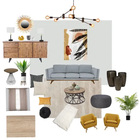 Cozy modern living room Interior Design Mood Board by Emsgdlsg on Style Sourcebook