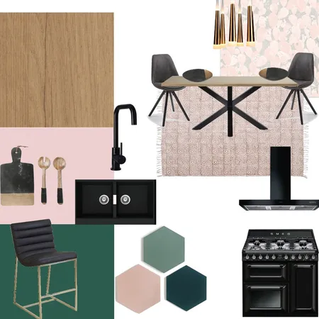 Kitchen/Bar and Eat in Dining Interior Design Mood Board by Kat on Style Sourcebook