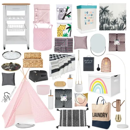 Kmart new 5 Interior Design Mood Board by Thediydecorator on Style Sourcebook