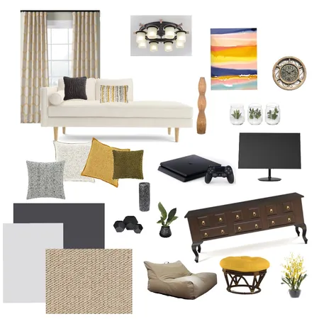 Modern vintage family room Interior Design Mood Board by Emsgdlsg on Style Sourcebook
