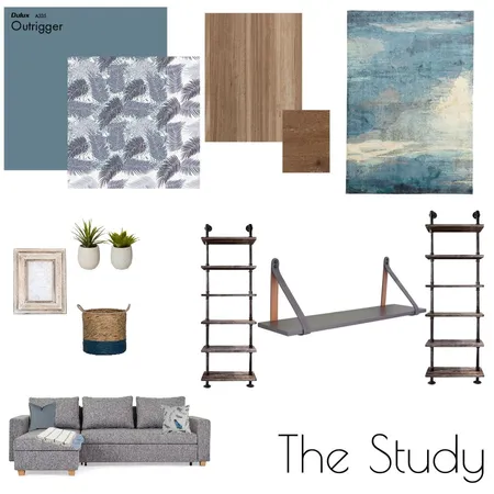 LaGueux Project-The Study Interior Design Mood Board by MadelineHaggerty on Style Sourcebook