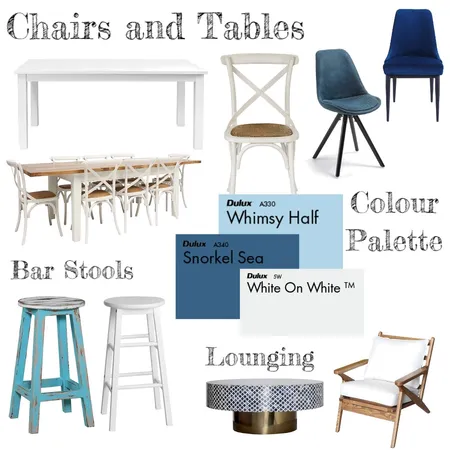 Chairs and Table Interior Design Mood Board by jords3 on Style Sourcebook
